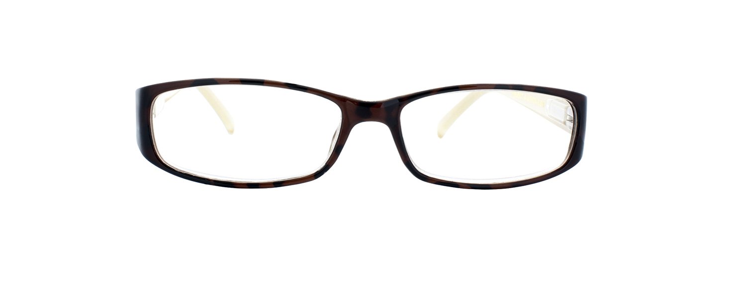 SAV Okulary (Select-A-Vision) Victoria Klein Kryształki Moda Prostokątne Okulary do czytania 9092R Demi, 3.00