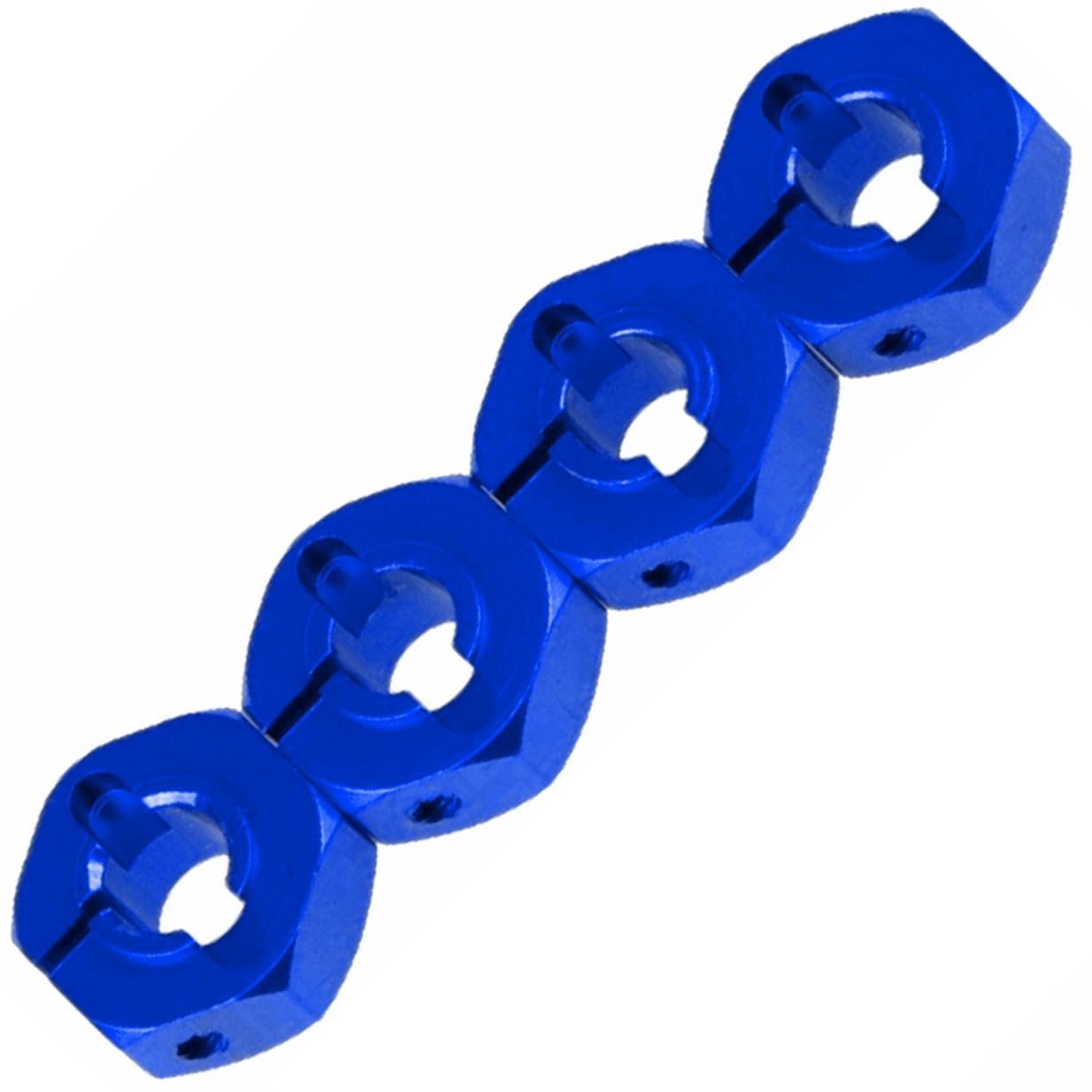 4PCS Navy Blue 12mm Wheel Hex Adapters For 1/10 RC Cars – Fits HSP, Traxxas & More - View #12