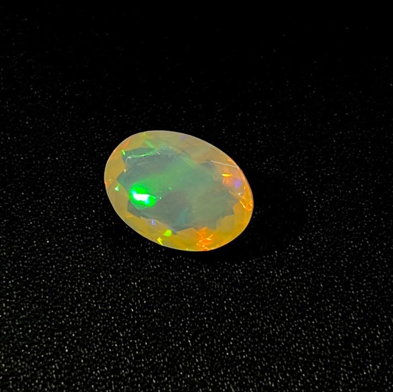 Opale éthiopienne facettée AAA 14x10mm pour haute joaillerie