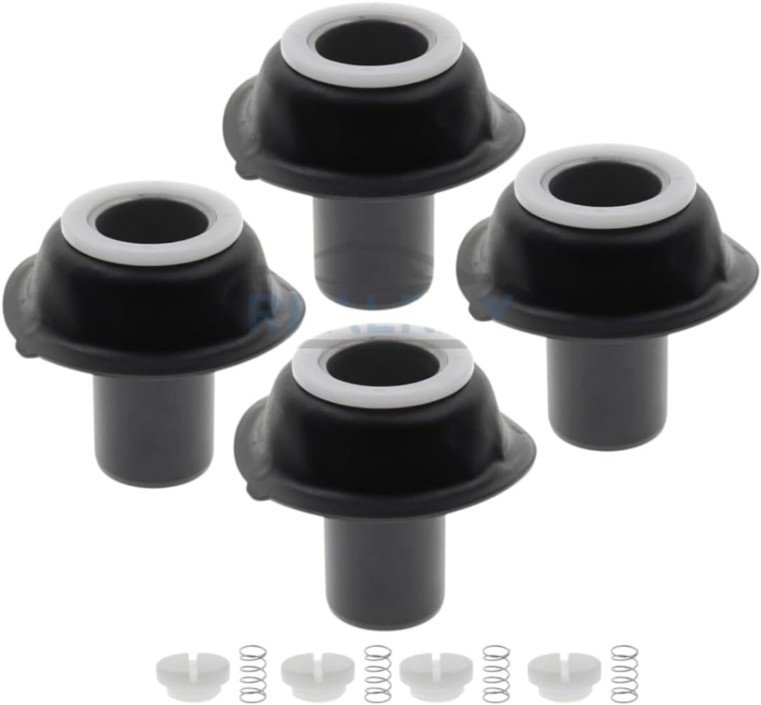 Replacement Auto Parts For 4 Carburetor Plunger Vacuum Diaphragms for Yamaha V MAX 1200 XVZ1200 XVZ VMX1200Mod-R36R-13718