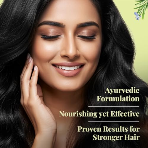 Image of Just Herbs Anti Hairfall Conditioner | Rosemary, Amla & 14 Herbs | Reduces Hair Fall by 10X | Controls Frizz | Ayurvedic Conditioner for All Hair Types - 200ml