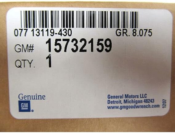 Genuine GM Parts - Cable (15732159)