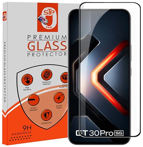 Image of Premium HD+ Tempered Glass Screen Protector Guard Compatible For Infinix GT 30 Pro 5G (6.78 Inch, Pack of 1) | Edge to Edge Coverage With Easy to installation kit for Smartphone