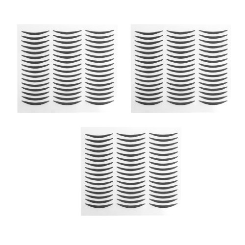 72 Pairs Lady Party Cosmetics Makeup Double Eyelid Sticker Black