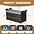 Patiomore 90 Gallon Outdoor Wicker Storage Bench with Cushion, Patio PE Rattan Deck Box with Handles (Gray), Grey