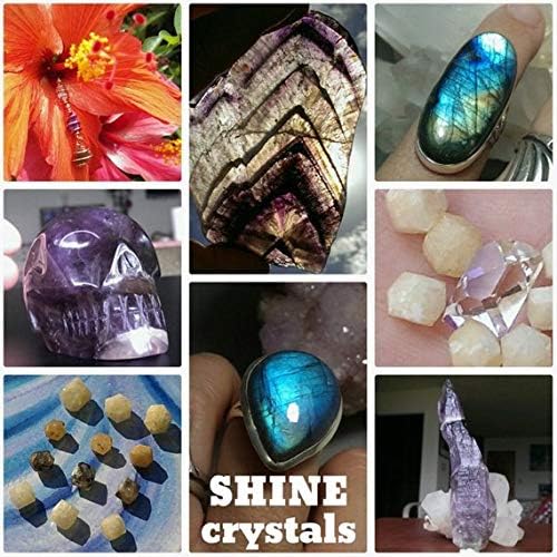 50 Rhodizite Crystals Reiki, Crystal Grids, Chakra Alignment, Angels, Synchronicity. The Metaphysical Master Mineral!