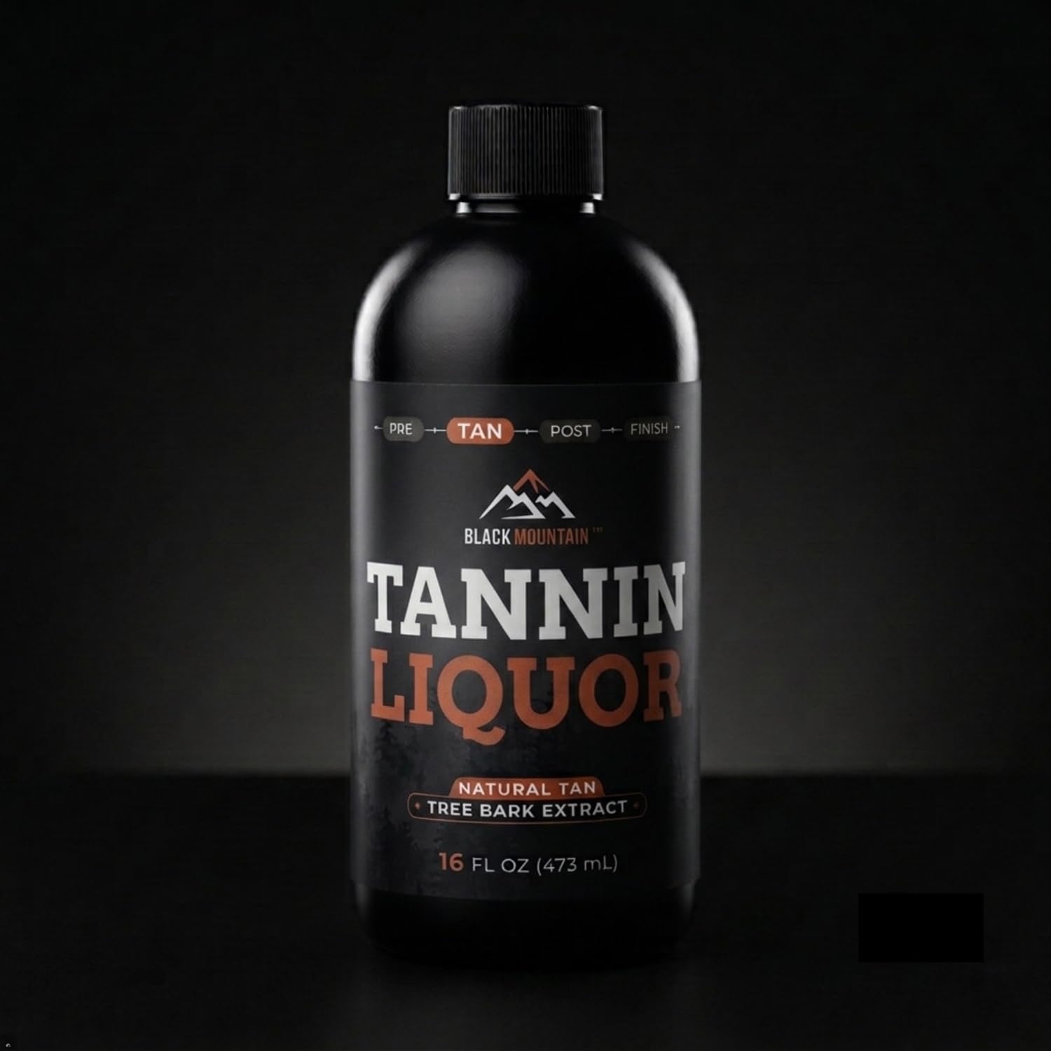 Tannin Liquor by Black Mountain. Natural Bark Tan, 16 fl oz. ~MADE IN THE USA~