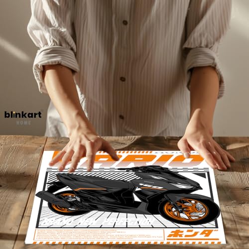 Image of BLINKART Honda Vario 160Car Posters Sticker Gift Items for Boys Room Wall Decor || Comes with Double-Sided Tape|| Decoration Bedroom Living Room Office Studio Decor | 12x18 In (A3) - CAR-310