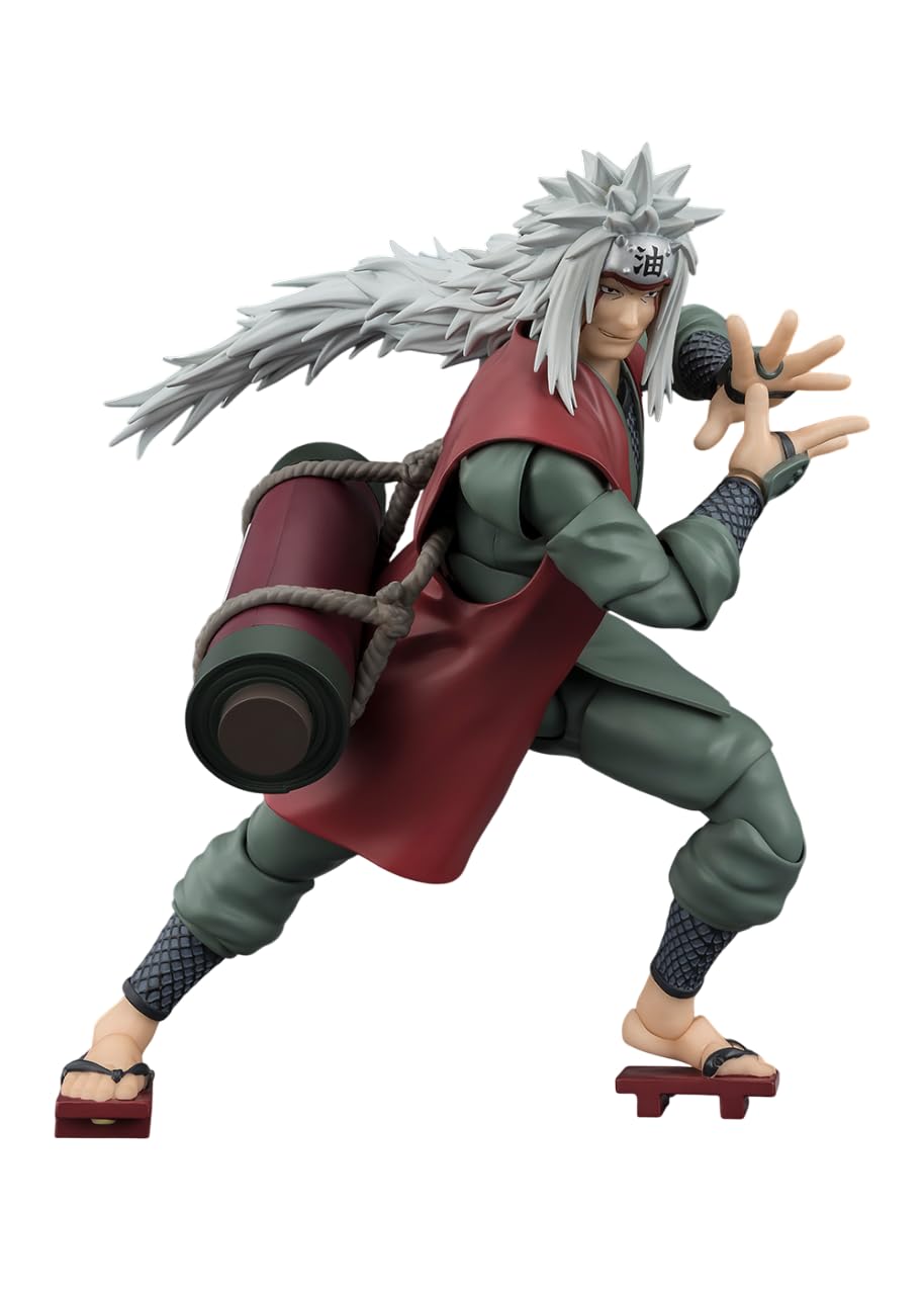 TAMASHII NATIONS - Naruto - Jiraiya -Hidden Leaf Heroic Master Sage- (Sage Mode Set) S.H.Figuarts Action Figure