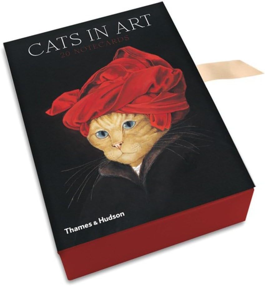 Cats in Art (Notecard Box) (Thames & Hudson Stationery)