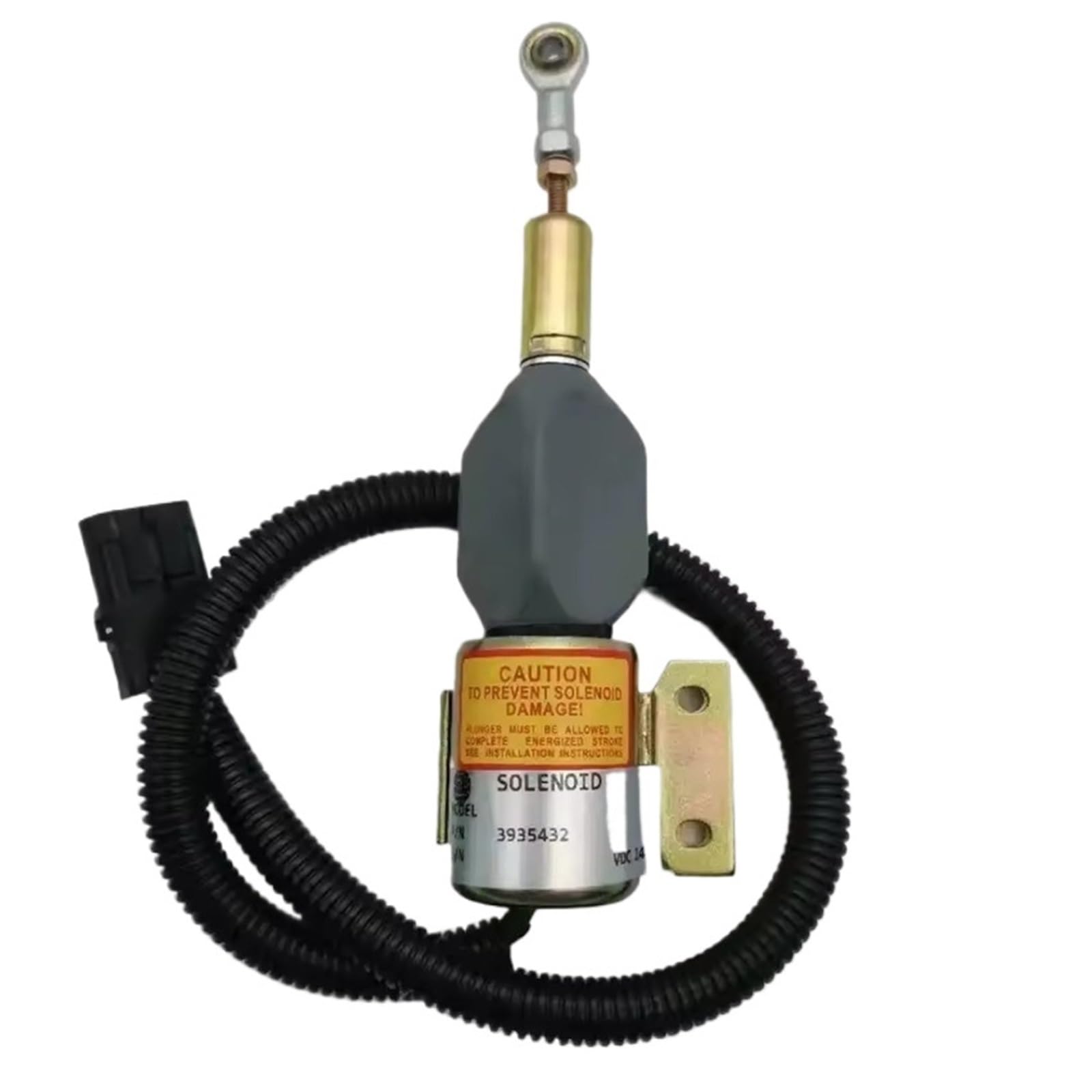24V Fuel Shut Off Stop Solenoid 3935432 for 4BT 6CT 6L K19 K50