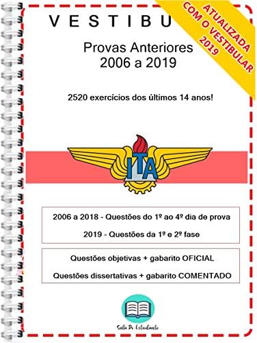 ITA Vestibular Provas Anteriores 2006 a 2019 + Gabarito