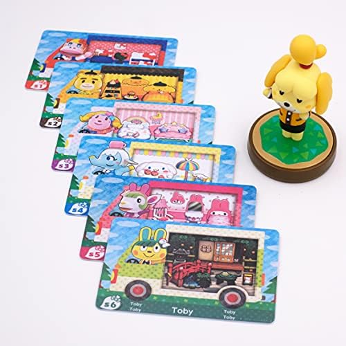 6pcs RV Villager Furniture Compatible with Switch/Switch Lite/New 3DS for Animal Crossing New Horizons ACNH Sanrio Collaboration Pack (Regular Size)