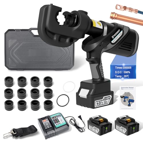 Battery Ratchet Cable Cutters Heavy Duty Electric