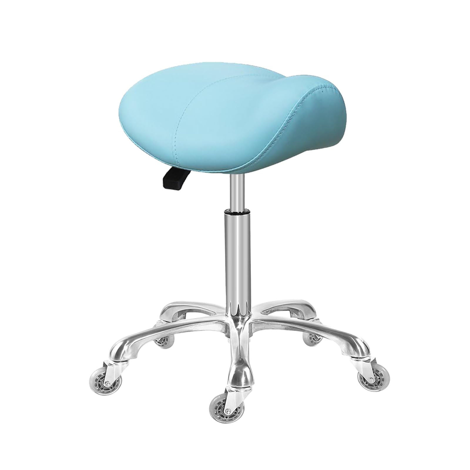 Amazon.com: Saddle Stool Rolling Ergonomic Swivel Chair for