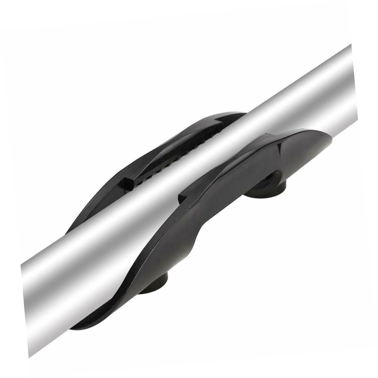 Toddmomy Kayak Paddle Holder Clip Abs Plastic 1 Pair Paddle Clip for Kayak Canoe Boat No Screws Side Mount