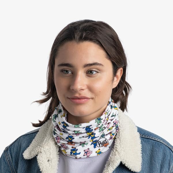 Image of BUFF Original EcoStretch Neck Gaiter, UPF 50 Sun Protection, Breathable, Versatile, Quick Dry, Multi-Colored, Adult Size