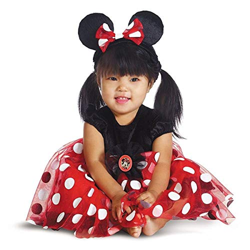 Disfraz Minnie rojo para bebé 6-12 meses