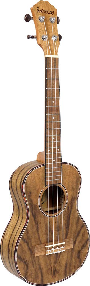 Ashbury AU-89TZ TENOR UKULELE in attractive DAO wood at Hobgoblin Music