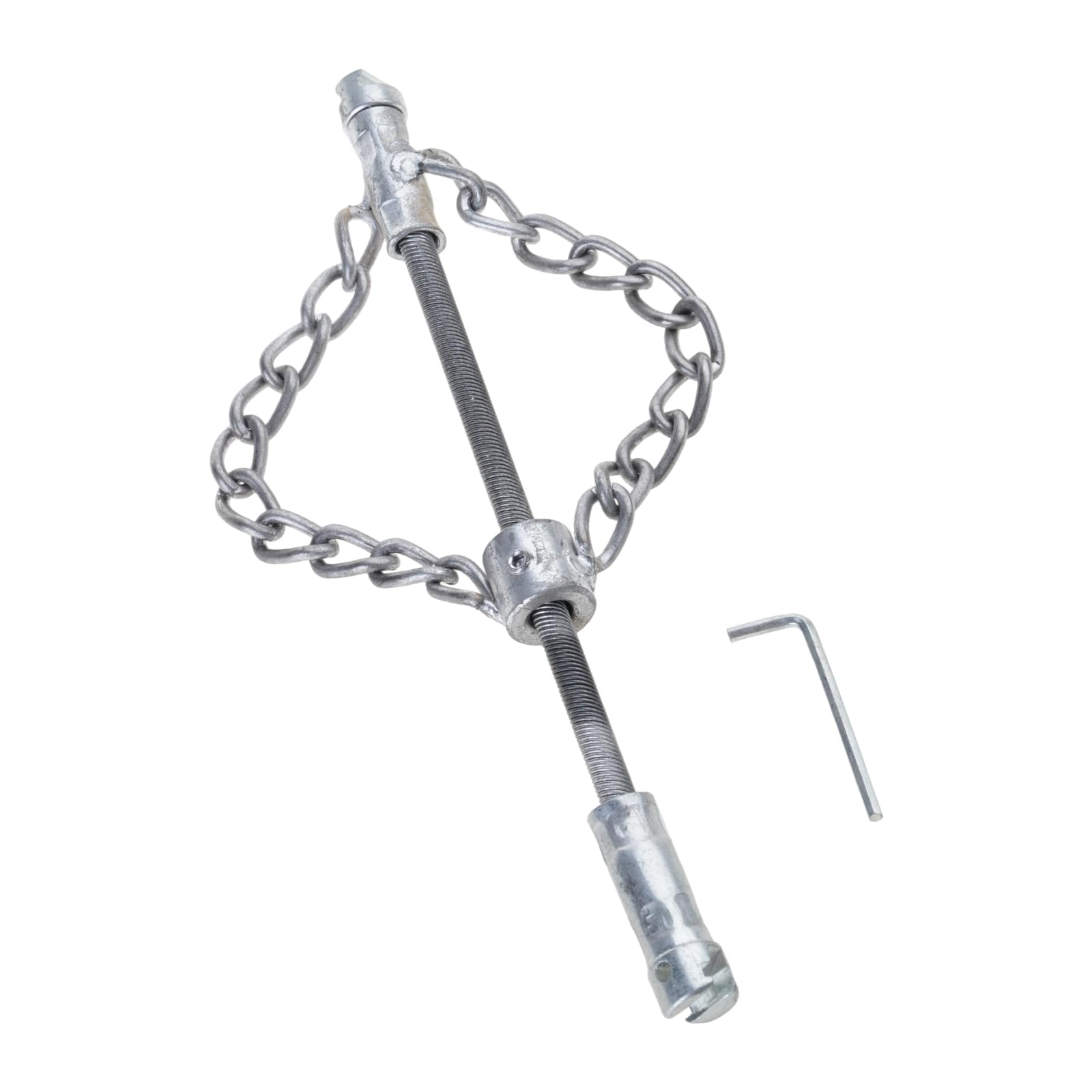 Pxzh Double Chain 16Mm Professional Drain Cleaner Sewer Tool Cleaning Flexible Shaft For Descaling Dredging Various Drainage Applications Industrial