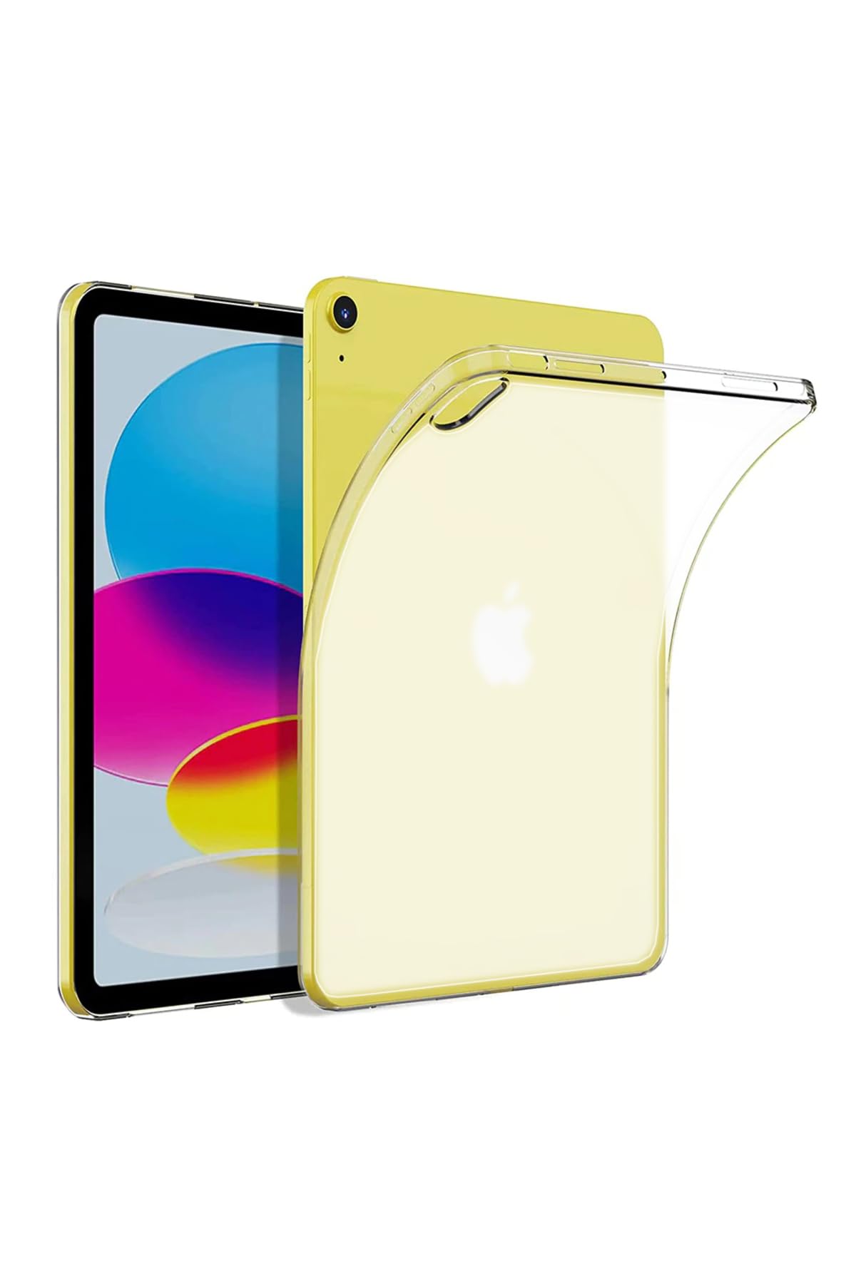 CONSTRAIN - iPad 11.Nesil 2025 Kılıf Tablet Süper Silikon Kapak - Renksiz