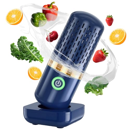 FreshGuard Produce Cleaner Produce Pro Purifier Puri Produce Fruit and Vegetable Cleaner Vegetable Seafood Cleaners USB Wireless Food Purifier Extend Freshness