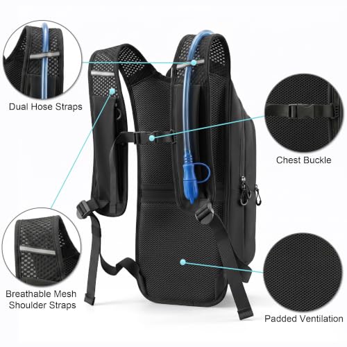 MIYCOO Hydration Backpack with 2L Insulated Bladder
