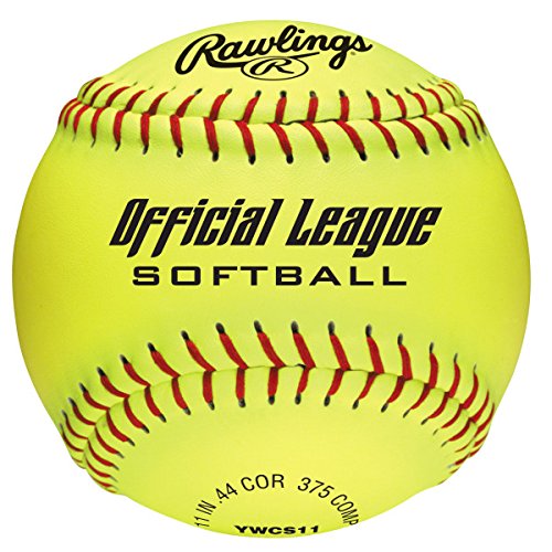 Rawlings | Official Dream Seam Fastpitch Softball | 11" | Ywcs11 | 12 Count #TOP12