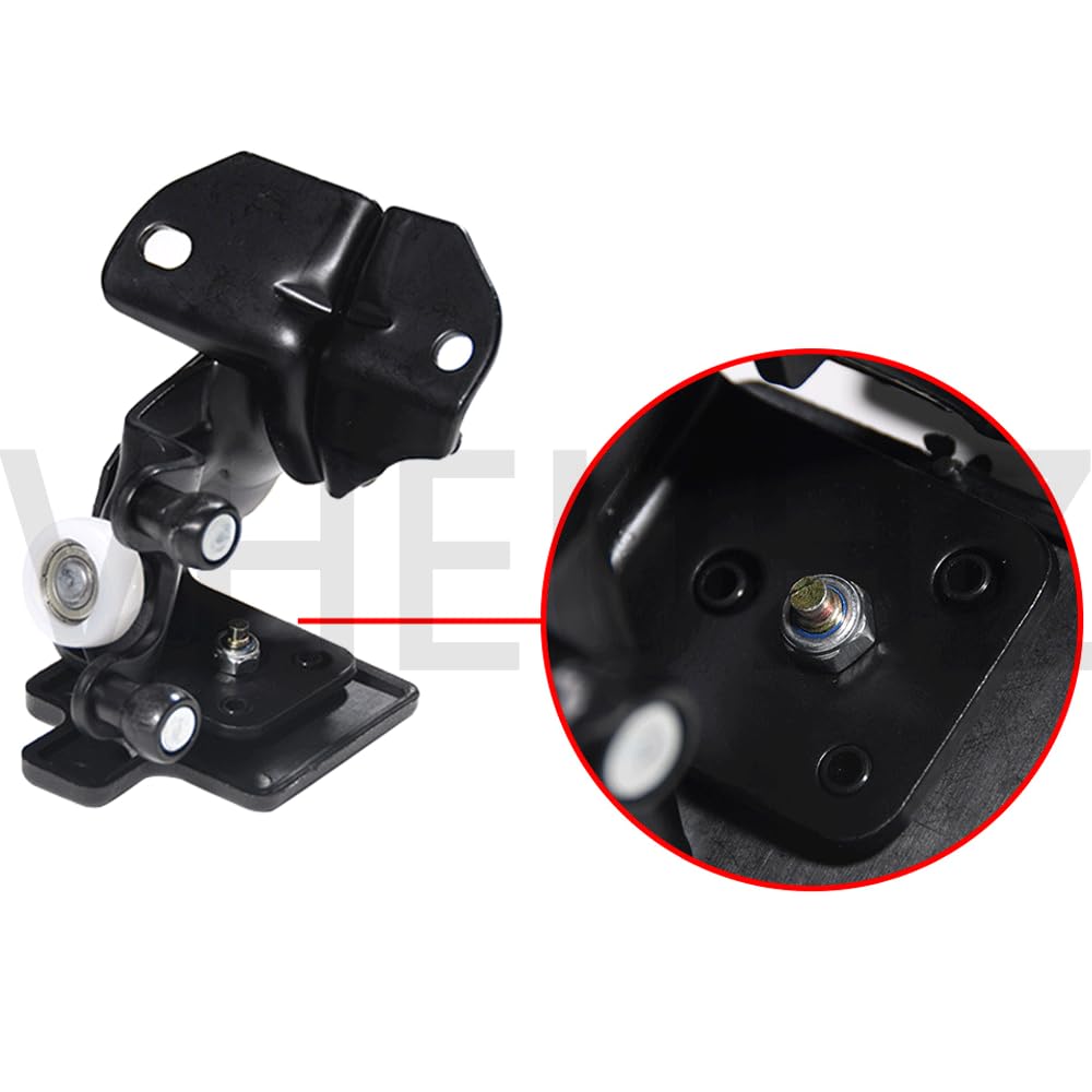 Juego de 3 rodillos de guía para puerta corredera compatible con Fiat Ducato 2006 Peugeot Boxer 1344234080 1376704080 1344239080