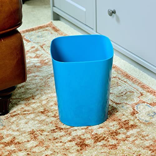 Youngever 2 Pack 5.5L Square Trash Can, Plastic Garbage Container Bin, Small Trash Bin for Home Office Living Room - Image 4