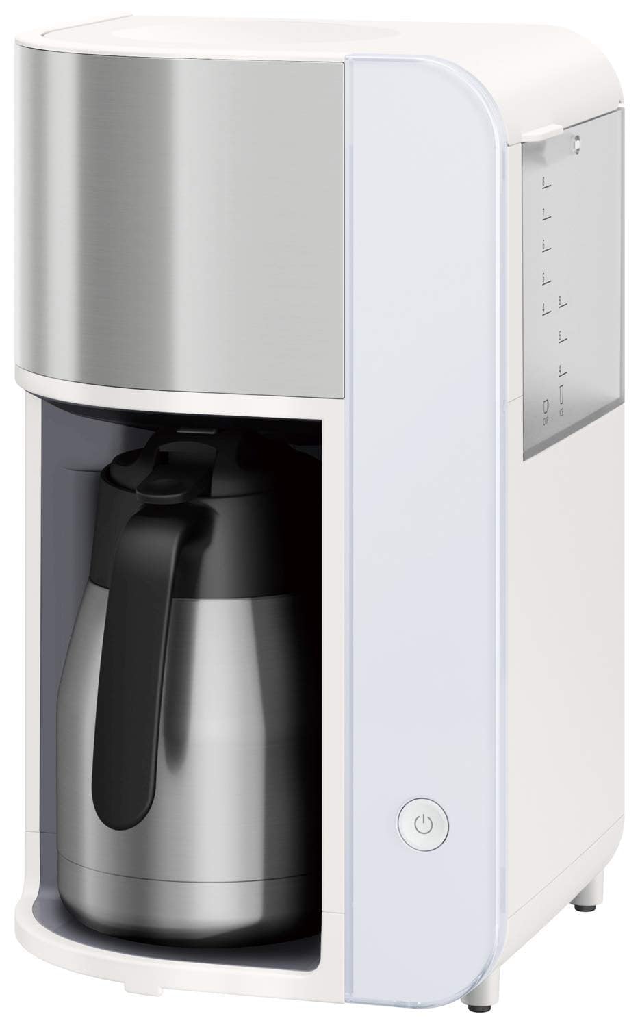真空断熱ポットコーヒーメーカー ECK-1000 Amazon | 真空断熱ポット コーヒーメーカー 1L ホワイト ECK-1000 WH