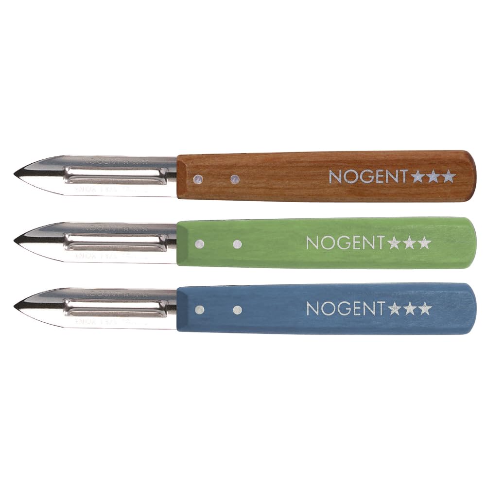 Nogent - Eplucheur classic bois 2 tranchants (1 modèle aléatoire)