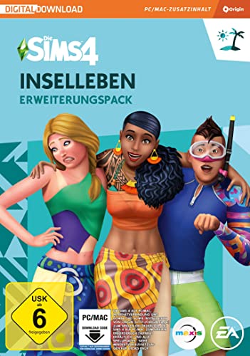 Die Sims 4 Inselleben (EP7) Erweiterungs-Pack PCWin-DLC |PC Download Origin Code |Deu
