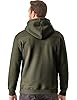 Elegancity Mens Hoodies Pullover Casual Cotton Hooded Sweatshirts Autumn Winter Long Sleeve Drawstring Waffle Work Hoodie,Dark Green XXL #1