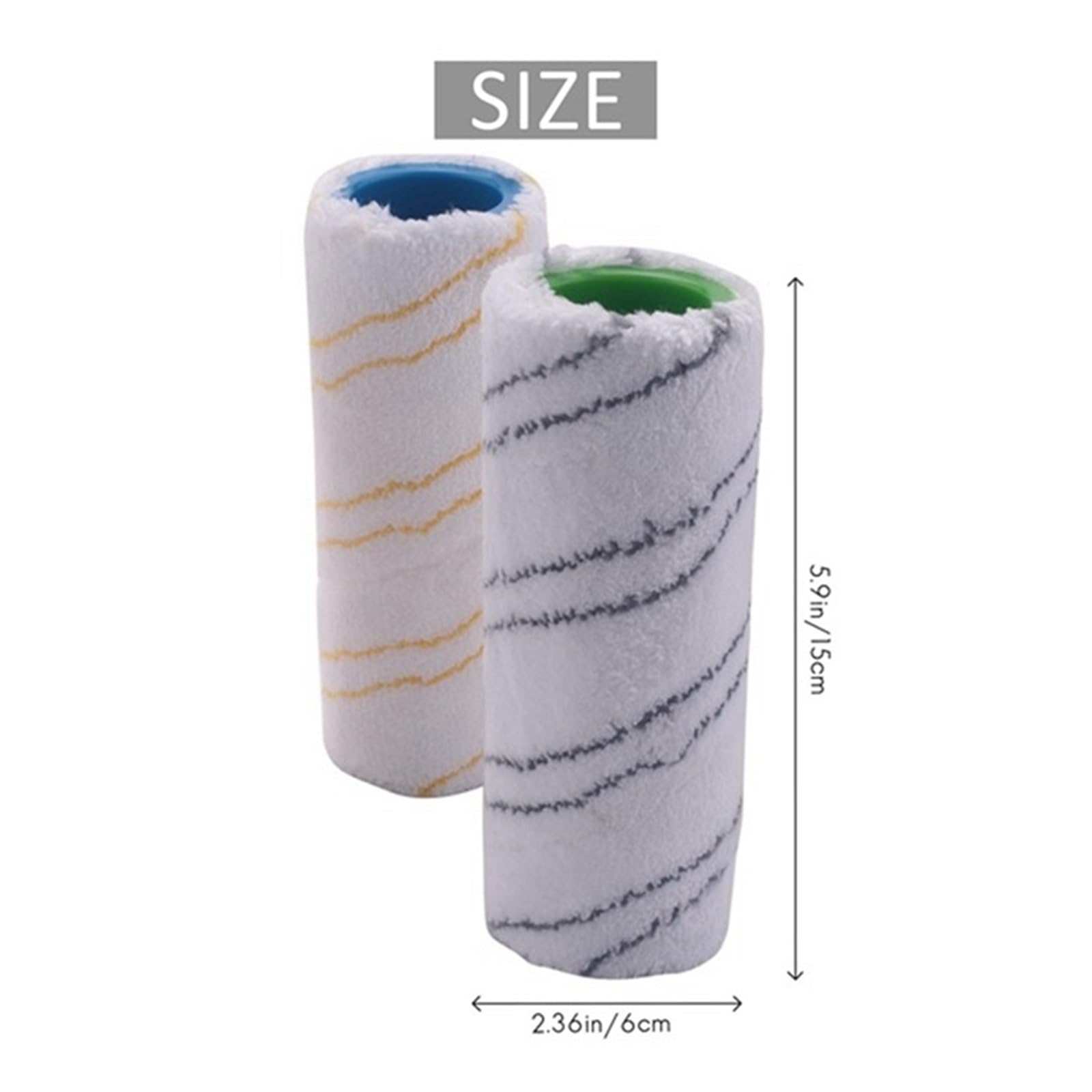 Rulli Per Pittura - Ricambio In Microfibra A Pelo Corto S/774 Cervus - Foto 5