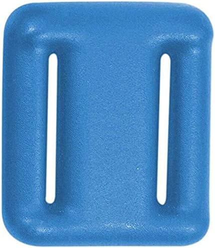 Sea Pearls Vinyl Coated Lace Thru Weights-Blue-1LB