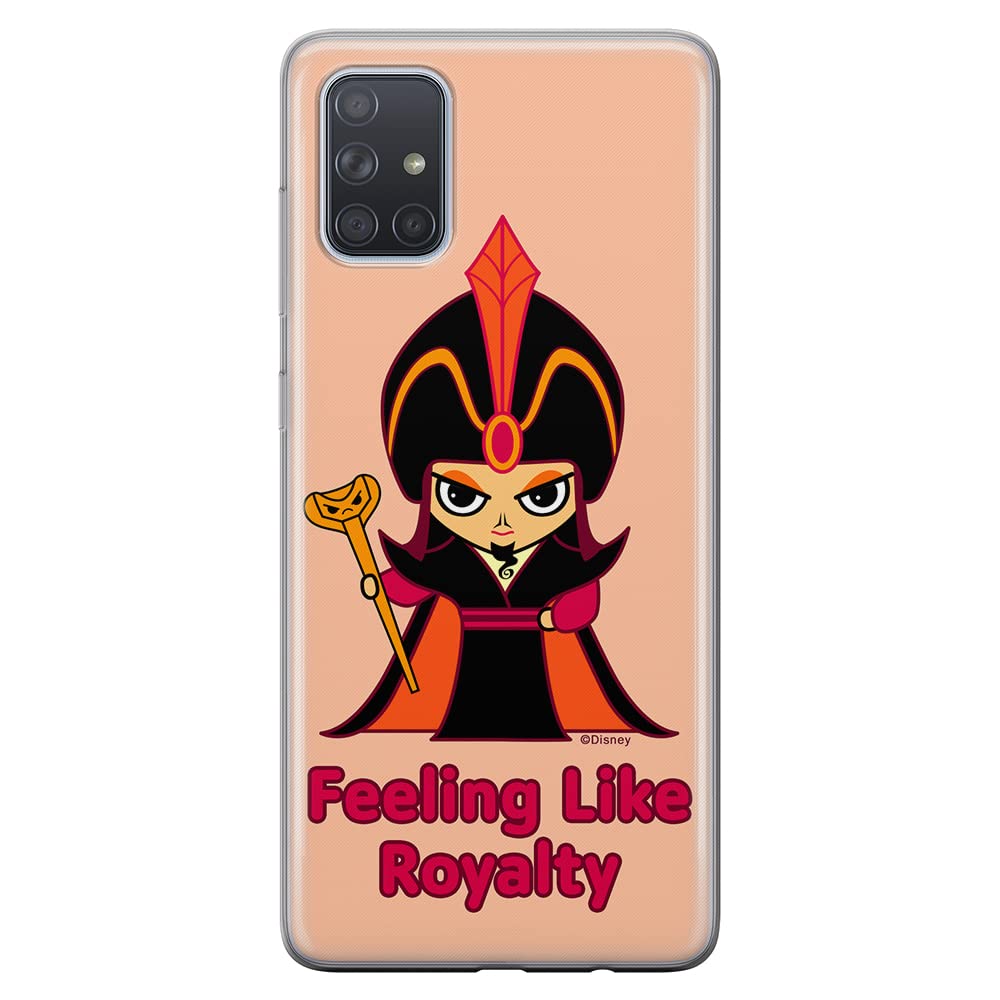 ERT GROUP mobile phone case for Samsung A71 original and officially Licensed Disney pattern Jafar 001 optimally adapted to the shape of the mobile phone, case made of TPU