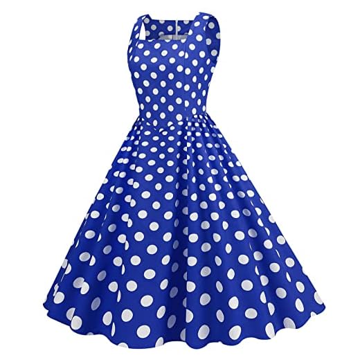 Vestido Año 50 Mujer, Pin-Up Vestido Vestido 1950's Bohemia Falda Plisada Talle Alto Fiesta Traje De Vestido 2023 Baile Vestido Rosa Noche Swing Vestido De Fiesta Elegante Una Línea Vestido De Fiesta