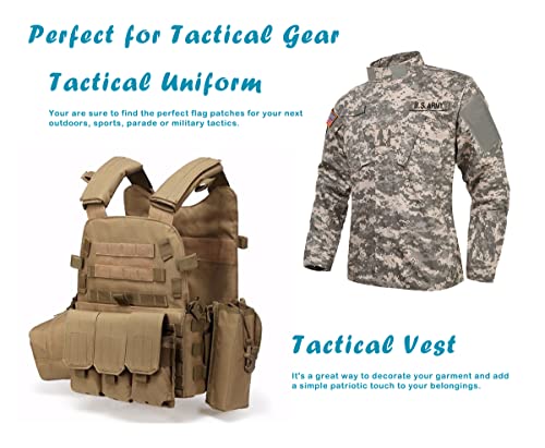 Qqsd France Flag Patch French Tactical Patch - Hook And Loop Fastener, 2 Pack #TOP5