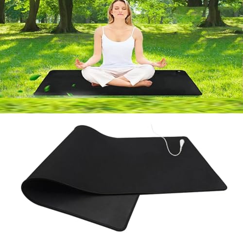Partsable With AU Plug Cord Universal Earthing Mat Kit Grounding Mat EMF Shielding Therapy 60X90CM