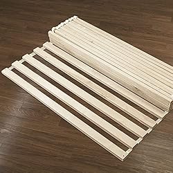 Somier Ikea 70 X 200 Somier Enrollable para La Cama Individual 70x200 cm – 350 Kg 25 Listones – La Madera Natural de Abedul Macizo FSC® – 10 Años de Garantía – Listones Extra Firmes – Somier de Laminas Sin Bastidor