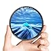 ESDDI 58mm ND 1000 Filter Neutral Density MRC ND 1000 Professional Photography Filter Dark Black Aluminum Frame Lens Bundle for Lens