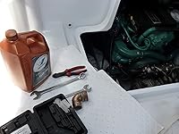 Vista 4 de ATERET Esterilla de Aceite I Ligero Solo Aceite Almohadilla Absorbente I 15" x 18" I 200 Almohadillas Absorbentes de Aceite I Blanco