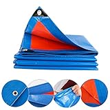 STTHOME Abdeckplane mit Ösen Gewebeplane Schutzplane Bootsplane Dachsparrenhalter Markise Plane Anhänger Allzweckplane Plane Winddicht/Wasserdicht/Uv-beständig/Staubdicht LKW Plane mit ösen