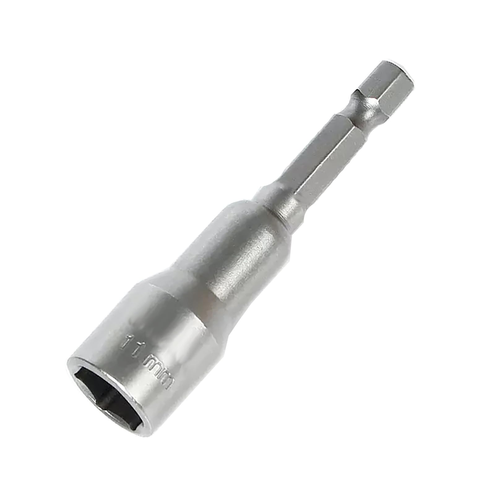 Nut Driver Socket 1PCS 11mm 1/4" Hex Shank Bit Socket Magnetic Nut Setter for Drills, Nut Driver, and Impact Socket Adapter