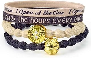 Harry Potter Time Turner and Golden Snitch Hair Band Set by The Carat Shop
