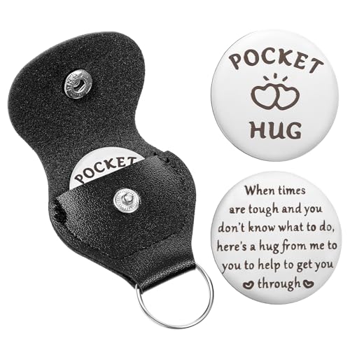 GEEHUA Pocket Hug Token, Coin Holder Pocket Keychain Long Distance