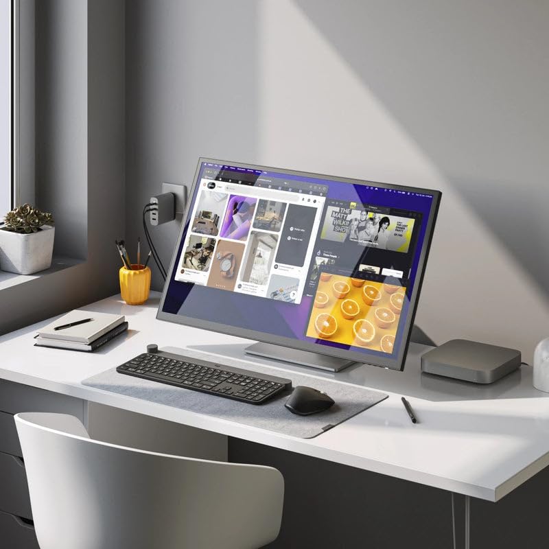 Image of ALOGIC Clarity Fold Touch 32 inch 4K UHD Touchscreen Monitor with Fold Stand, 65W USB-C Power Delivery, Built-in Webcam, Multi-Touch Display, Dual HDMI, USB Hub - Compatible with Mac & Windows