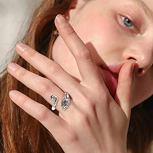 Knitting Thimble Crochet Ring Loop Yarn Guide Finger Holder Accessories,Peacock Open Finger Ring,Adjustable Braided Ring Faster Knitting - Thumbnail 5