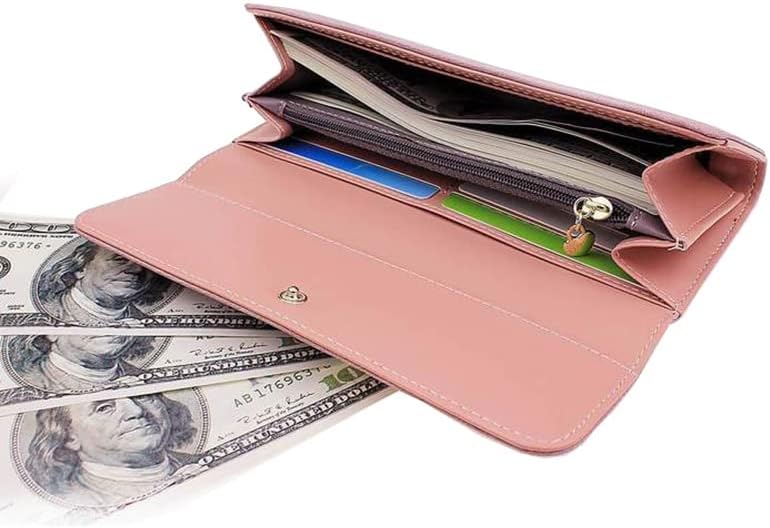 Miniatura 7 de Carteras grabadas personalizadas para ella, cartera de fotos personalizada, regalos para el día de la madre, Rosado